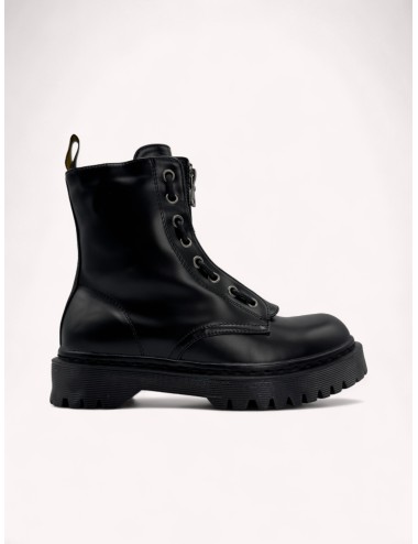 Botas Militares con cremallera Amaroni Noir