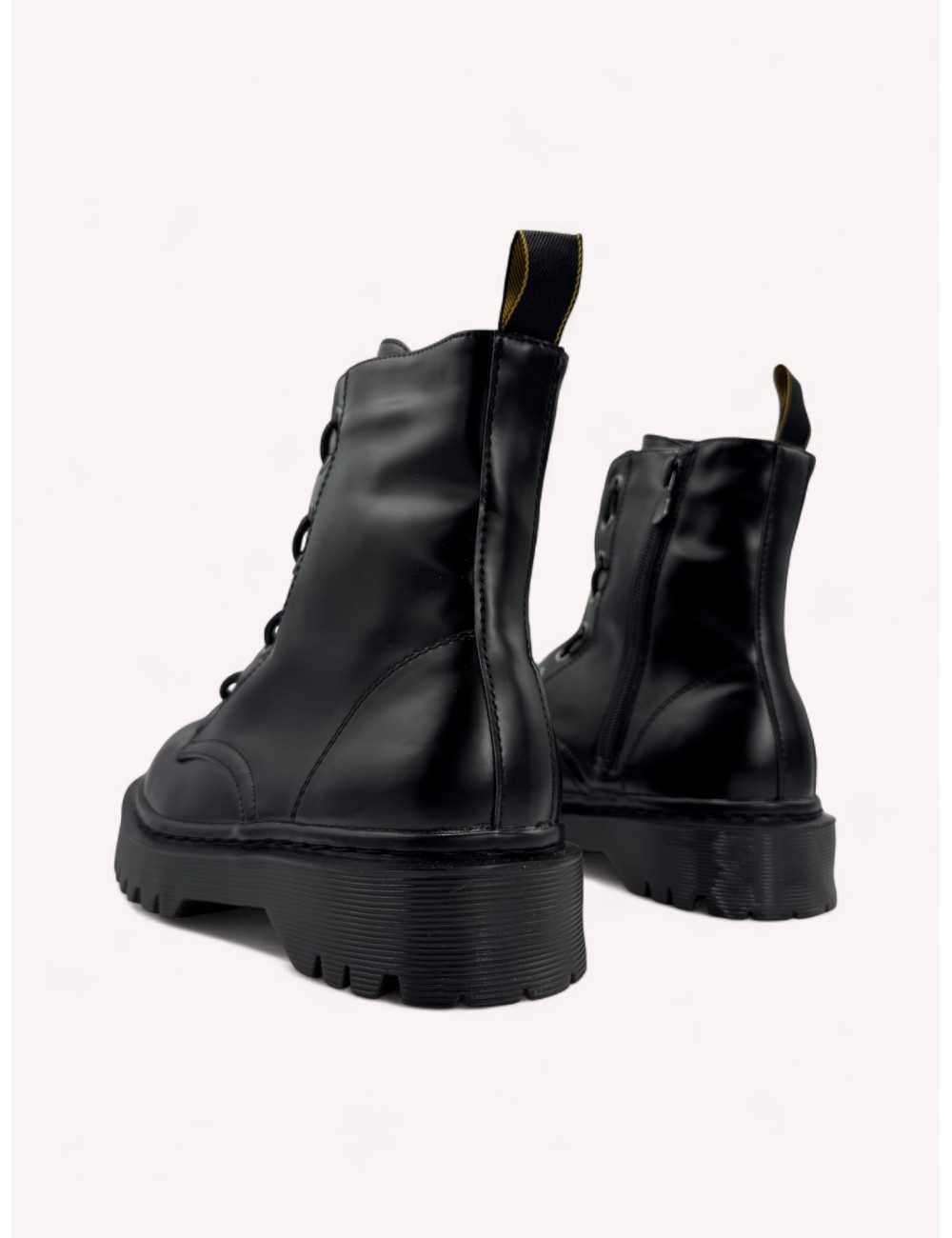 Botas Militares con cremallera Amaroni Noir