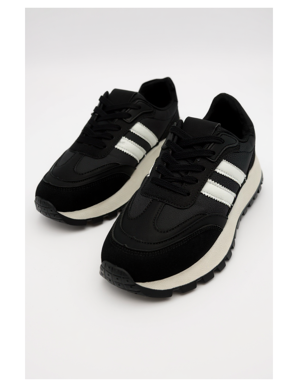 Tenis Deportivos con Plataforma Valli Noir