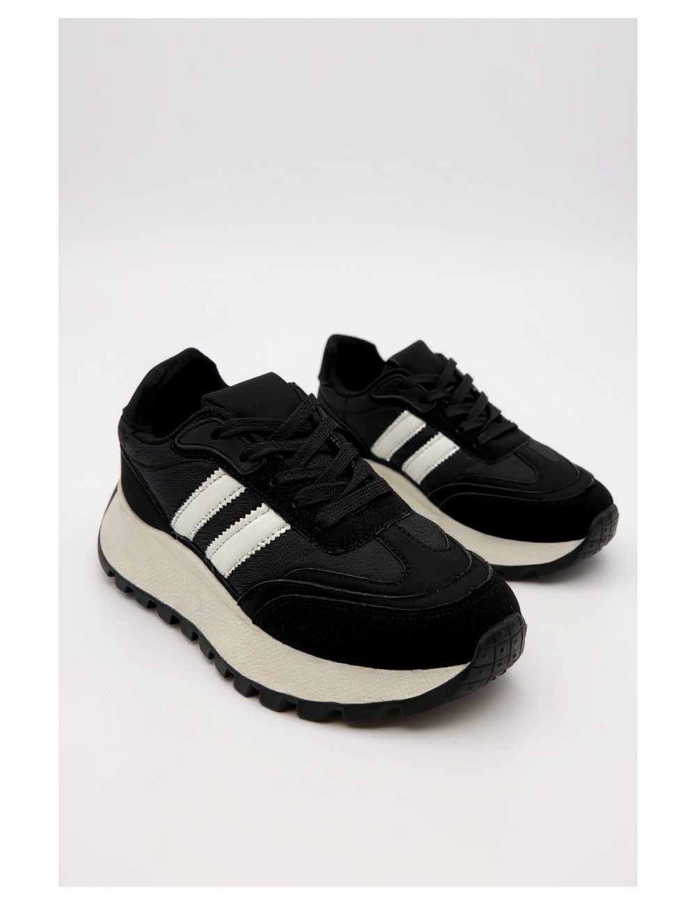 Tenis Deportivos con Plataforma Valli Noir
