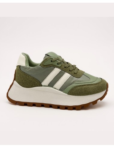 Tenis Deportivos con Plataforma Valli Green
