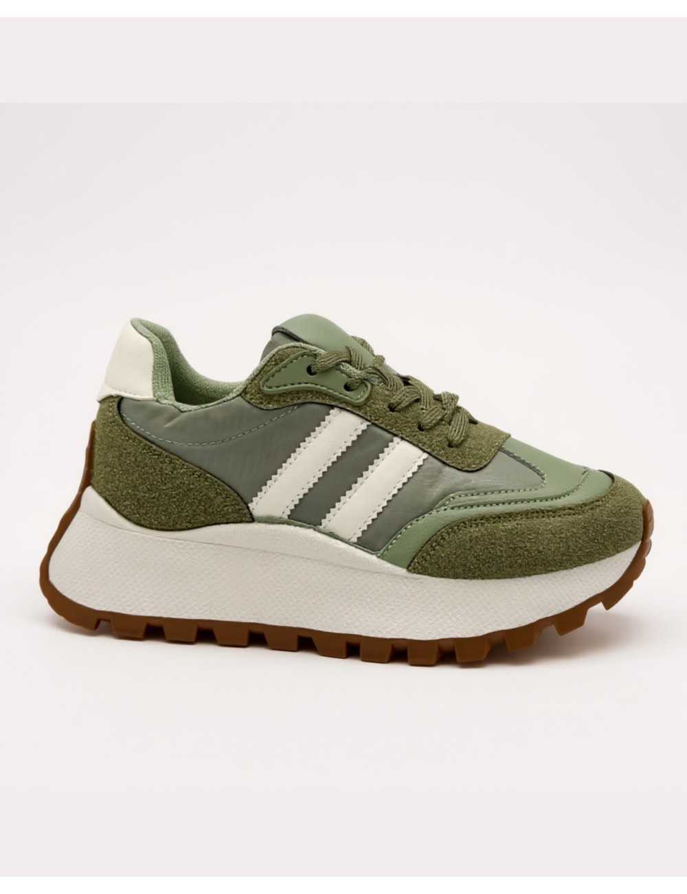 Tenis Deportivos con Plataforma Valli Green