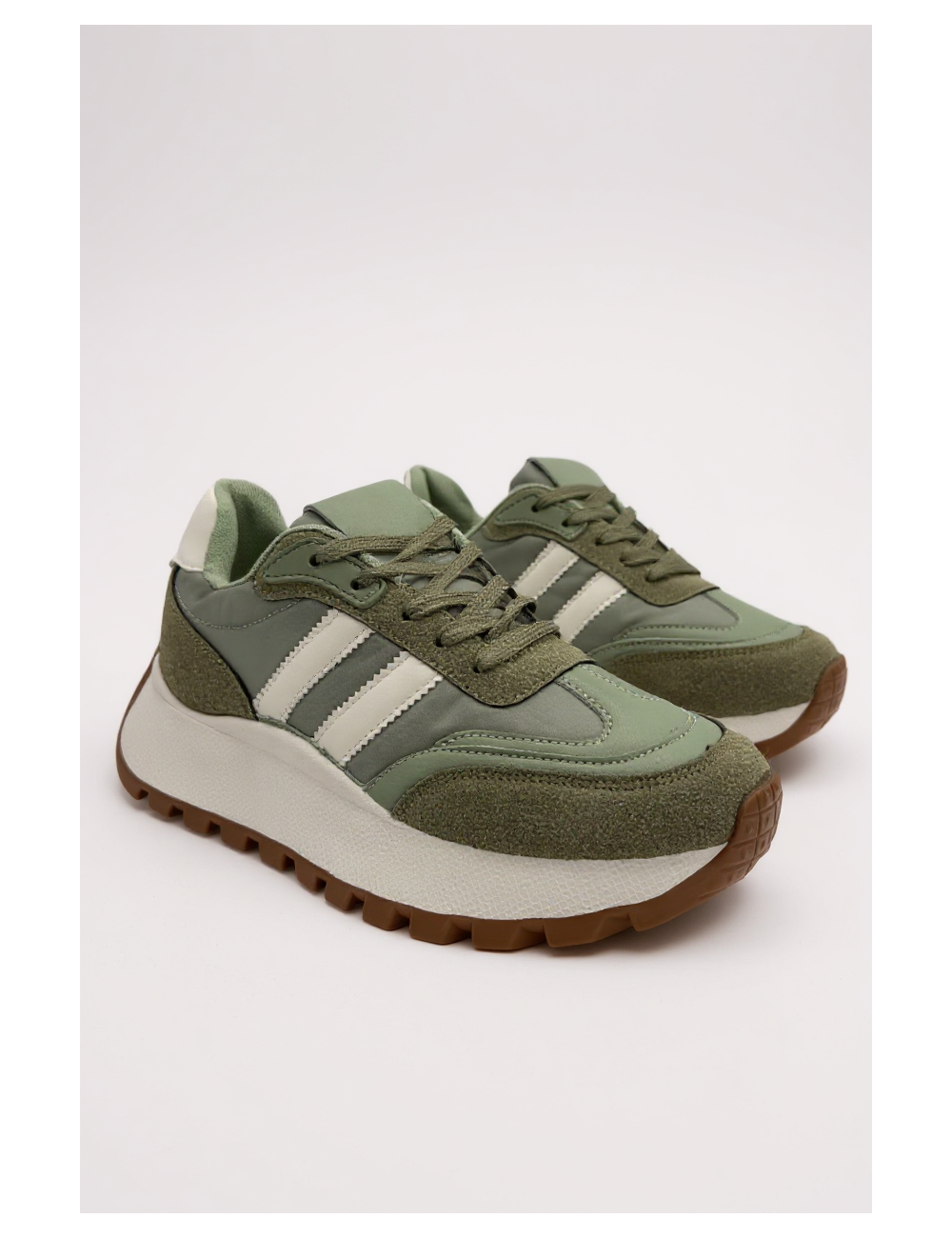 Tenis Deportivos con Plataforma Valli Green