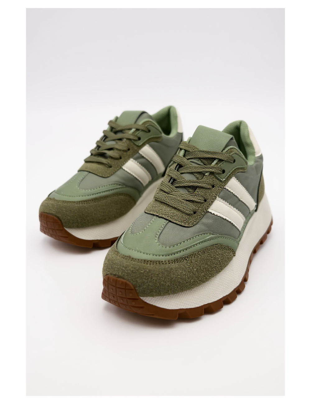 Tenis Deportivos con Plataforma Valli Green
