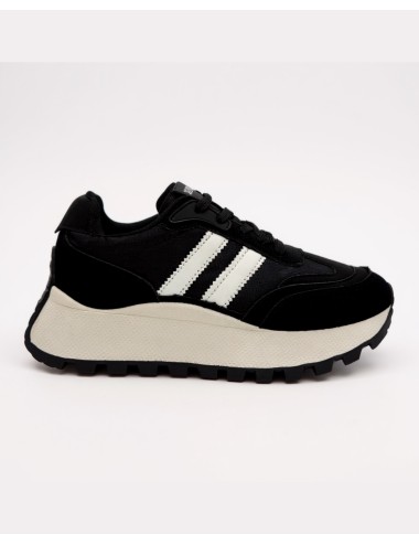 Tenis Deportivos con Plataforma Valli Noir