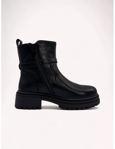 Botas con detalle dorado Motta Noir