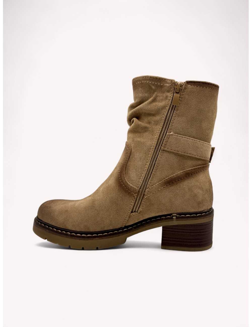 Botines con hebilla Alcione Khaki