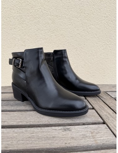Botines con hebilla Adda Noir