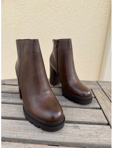 Botines de Tacon Azzano Brown