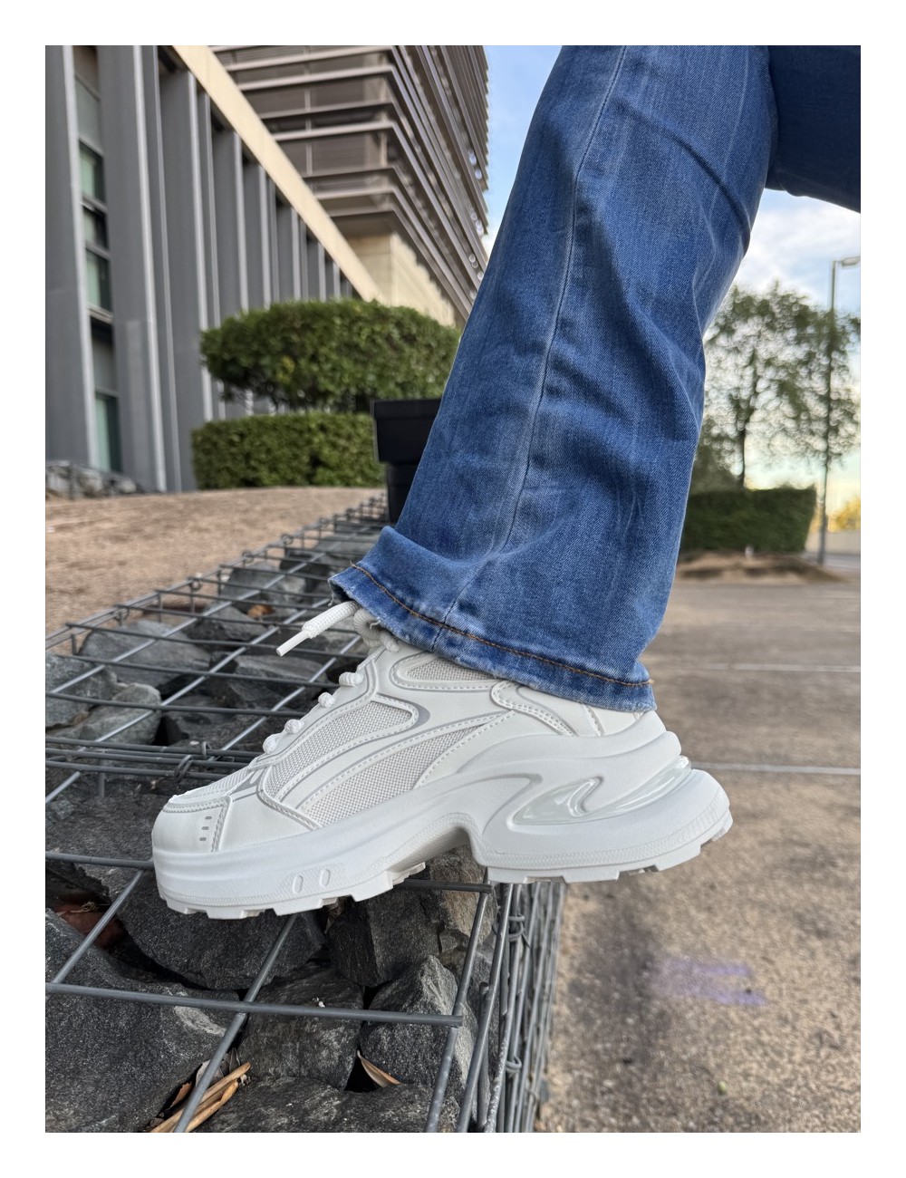 Tenis Deportivos Meolo White