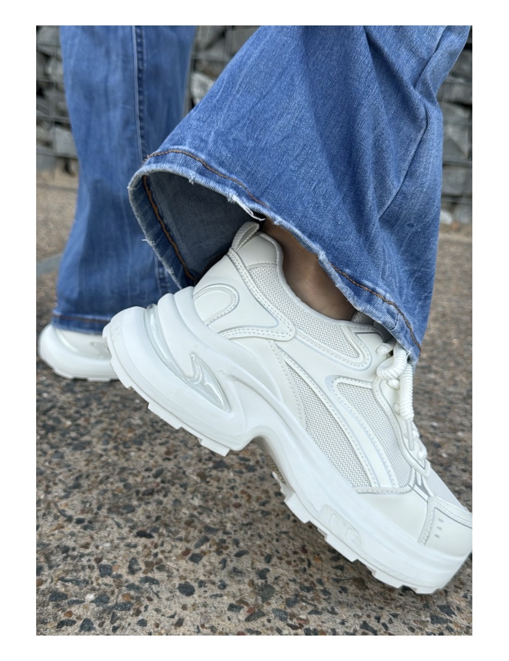 Tenis Deportivos Meolo White