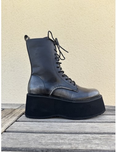 Botas militares con plataforma Frosi Grey