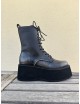 Botas militares con plataforma Frosi Grey