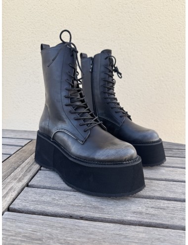 Botas militares con plataforma Frosi Grey