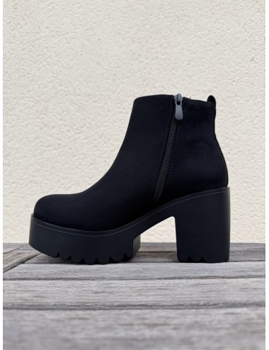 Botines con tacón y plataforma Costelli Noir