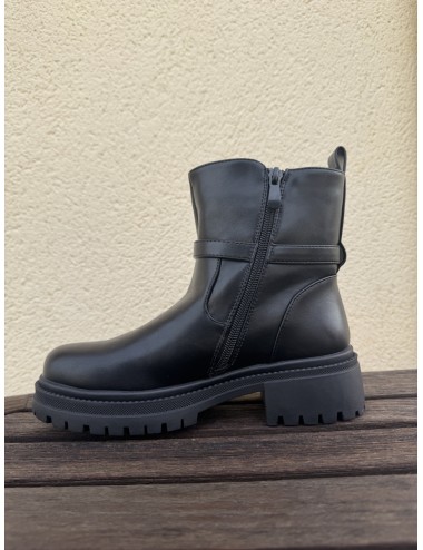 Botas con detalle dorado Motta Noir