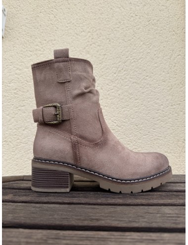 Botines con hebilla Alcione Khaki