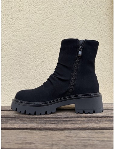 Botas con flecos Lecce Noir
