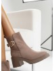 Botin de Ante con tacon grueso Rimini Khaki