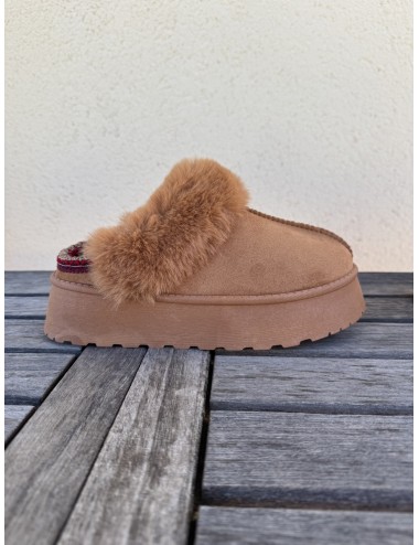 Zuecos con plataforma Trento Camel