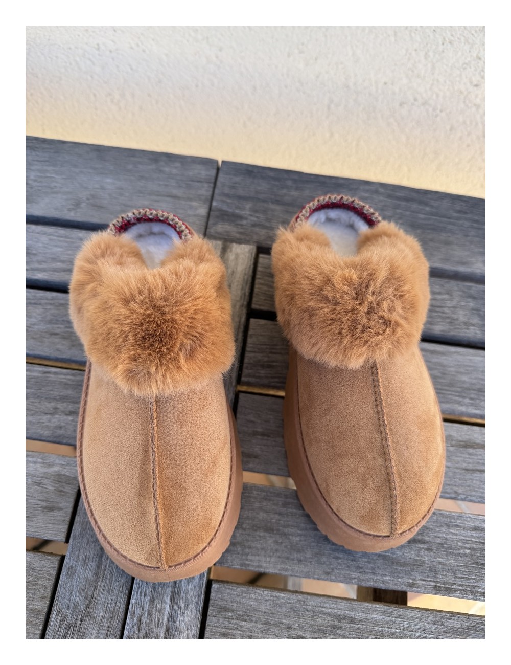 Zuecos con plataforma Trento Camel