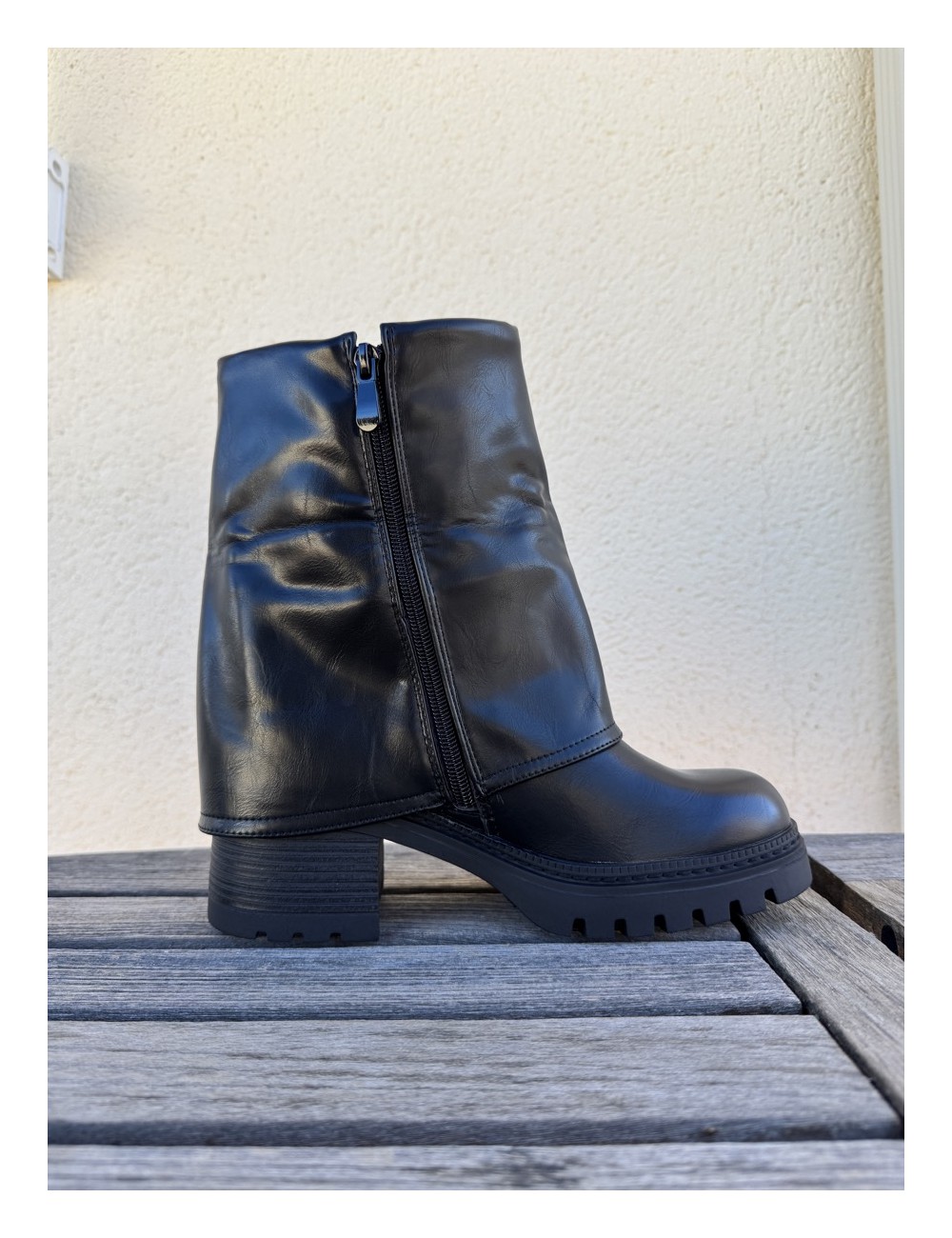 Botas con hebilla Terento Noir