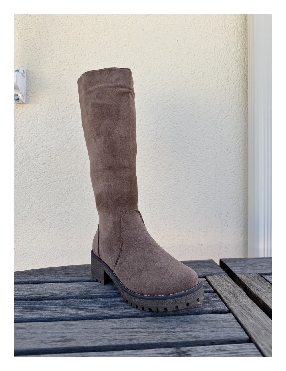 Botas de ante Rastia Camel