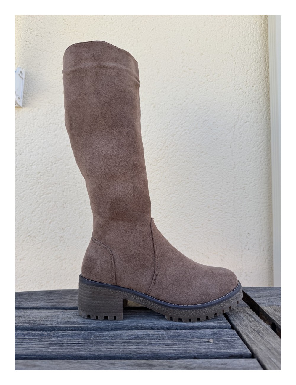 Botas de ante Rastia Camel