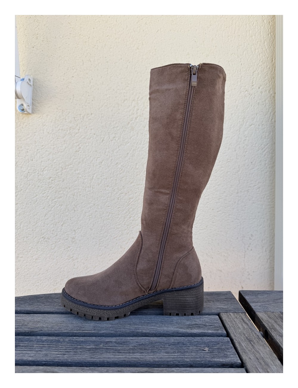 Botas de ante Rastia Camel