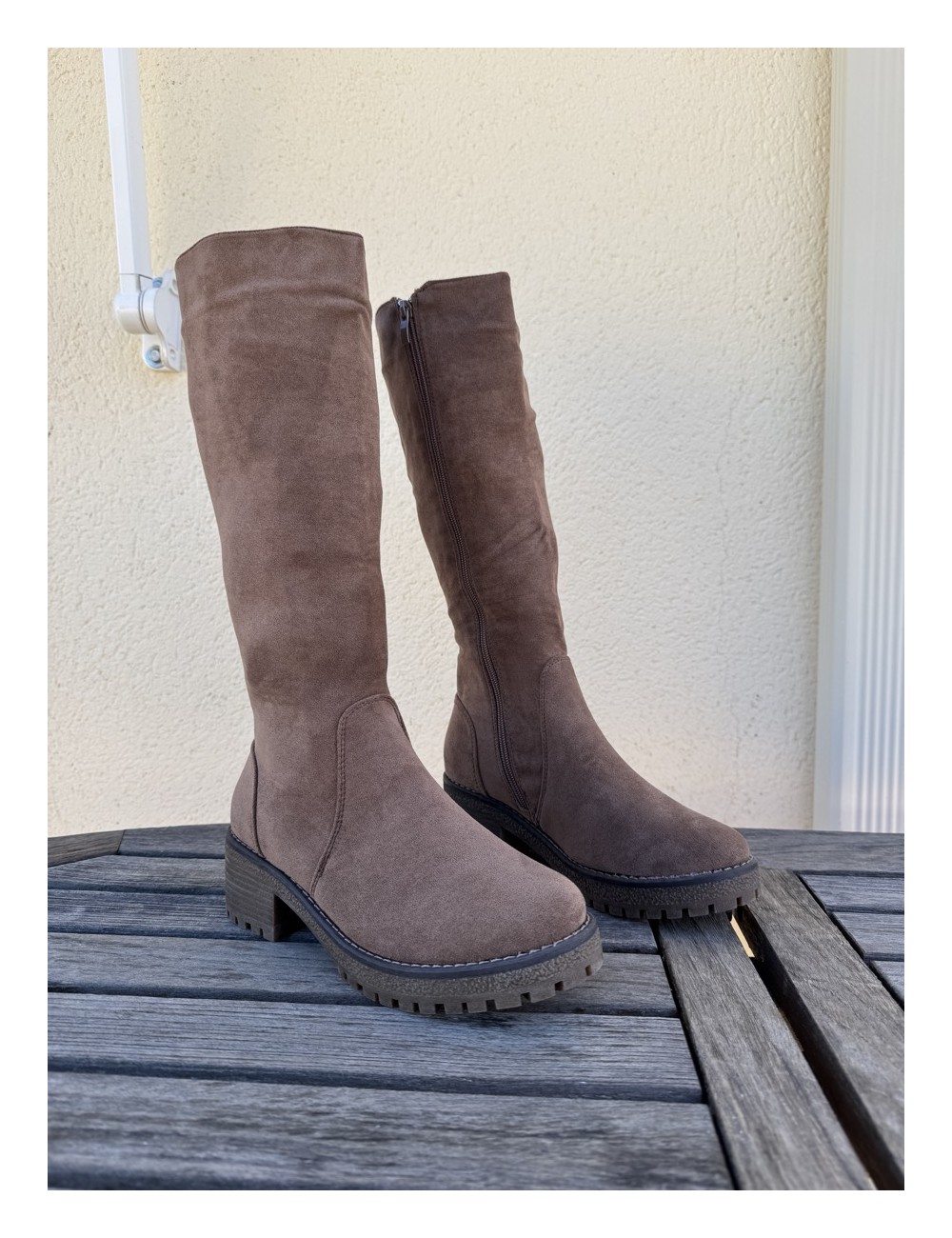 Botas de ante Rastia Camel