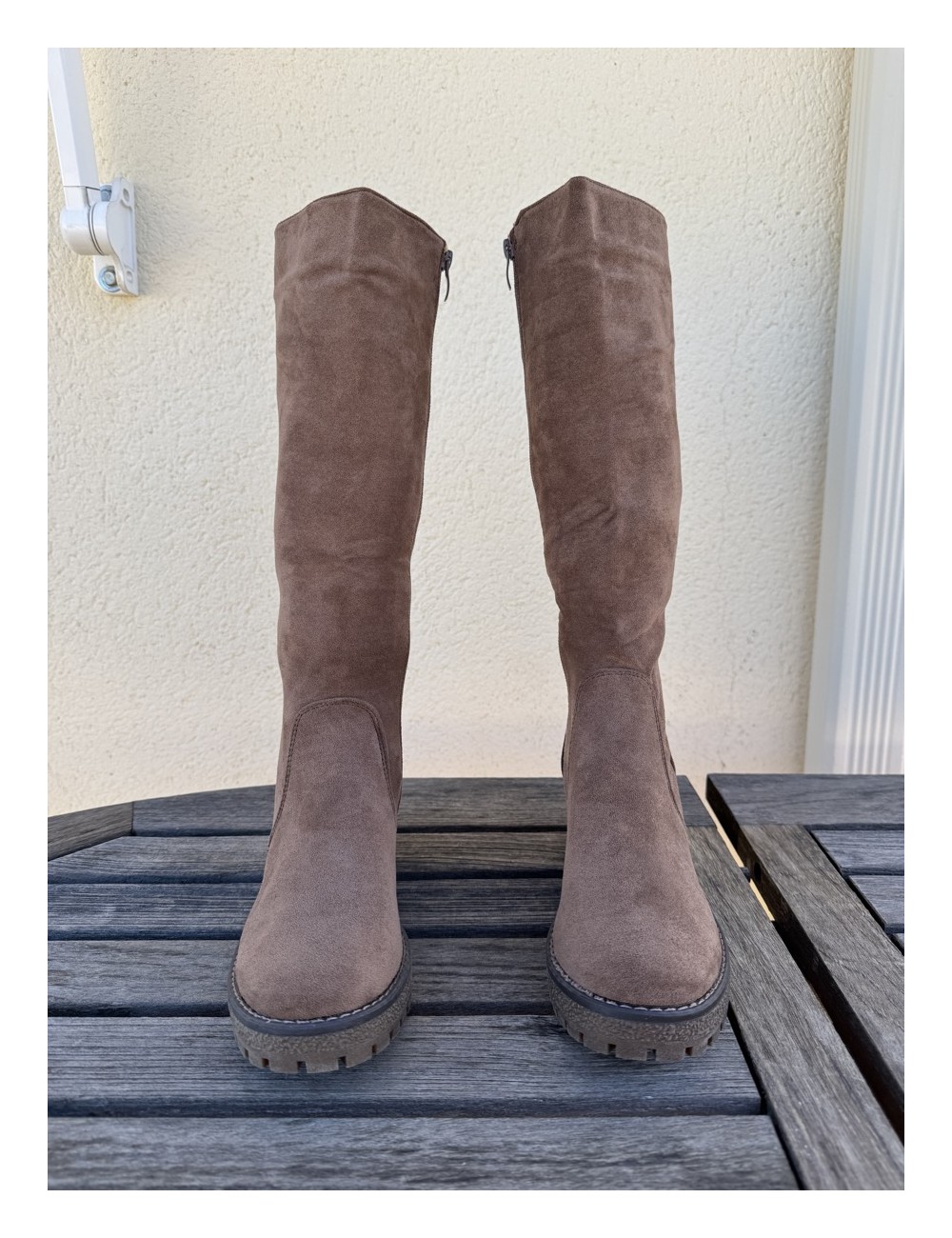 Botas de ante Rastia Camel