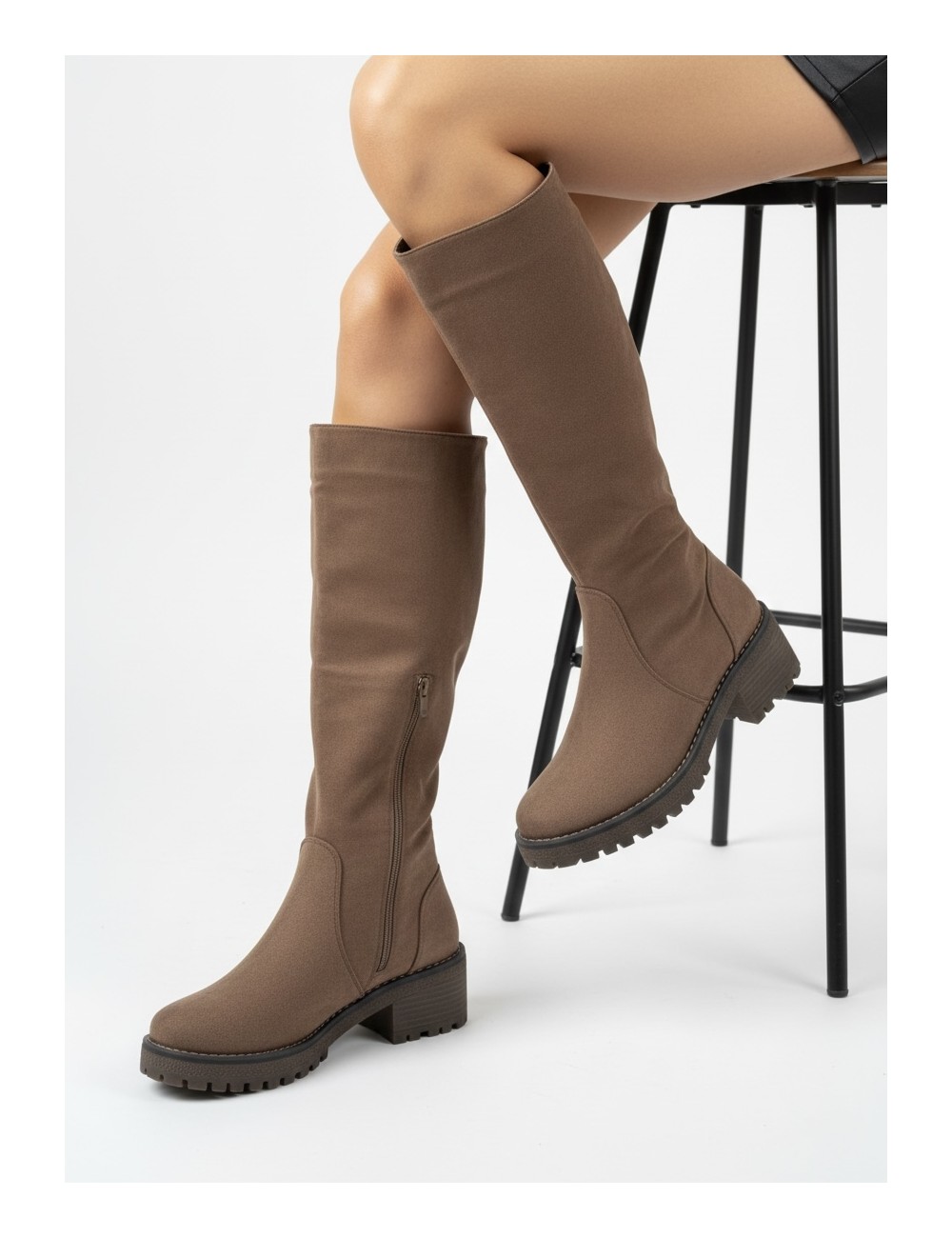Botas de ante Rastia Camel