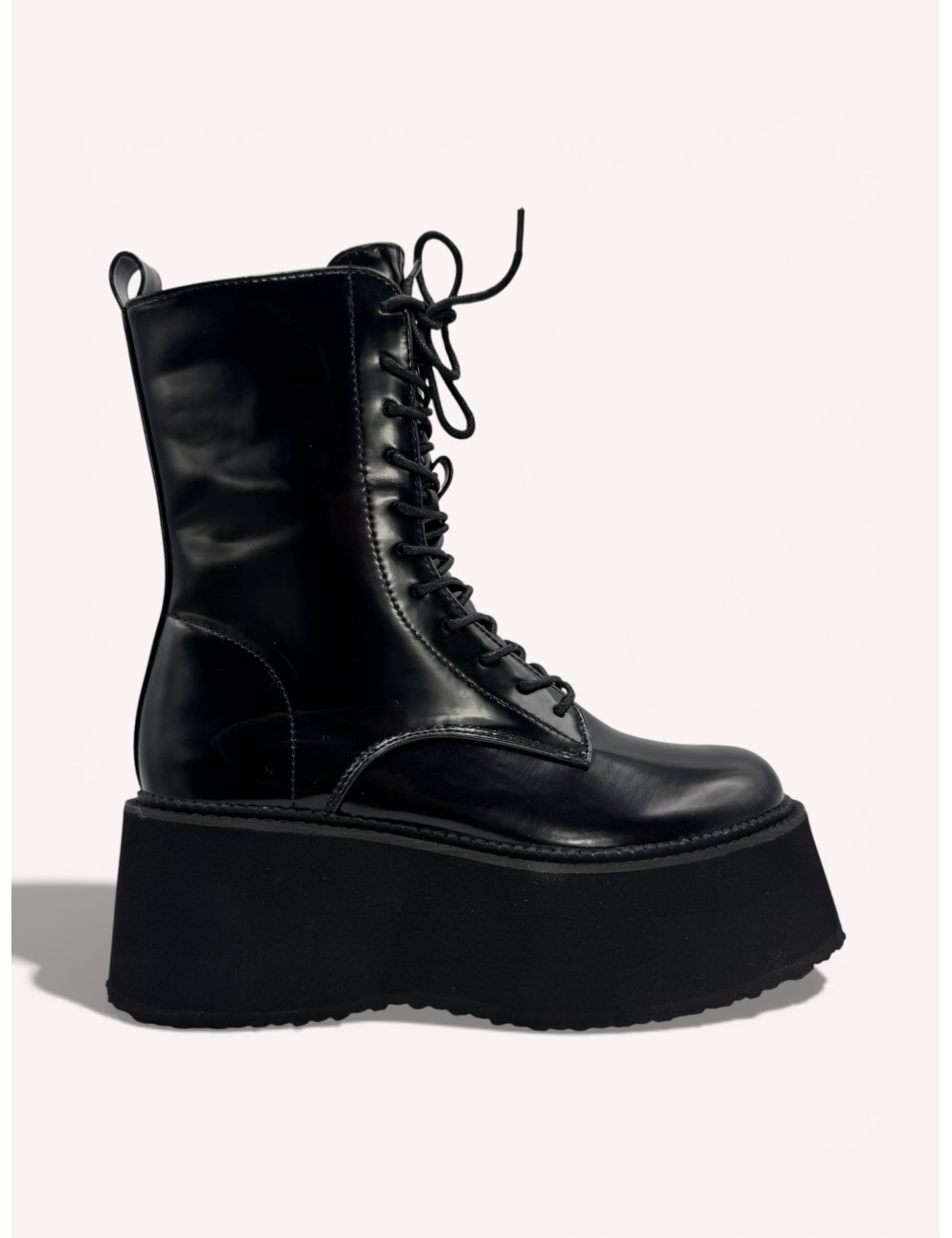 Botas militares con plataforma Frosi Noir