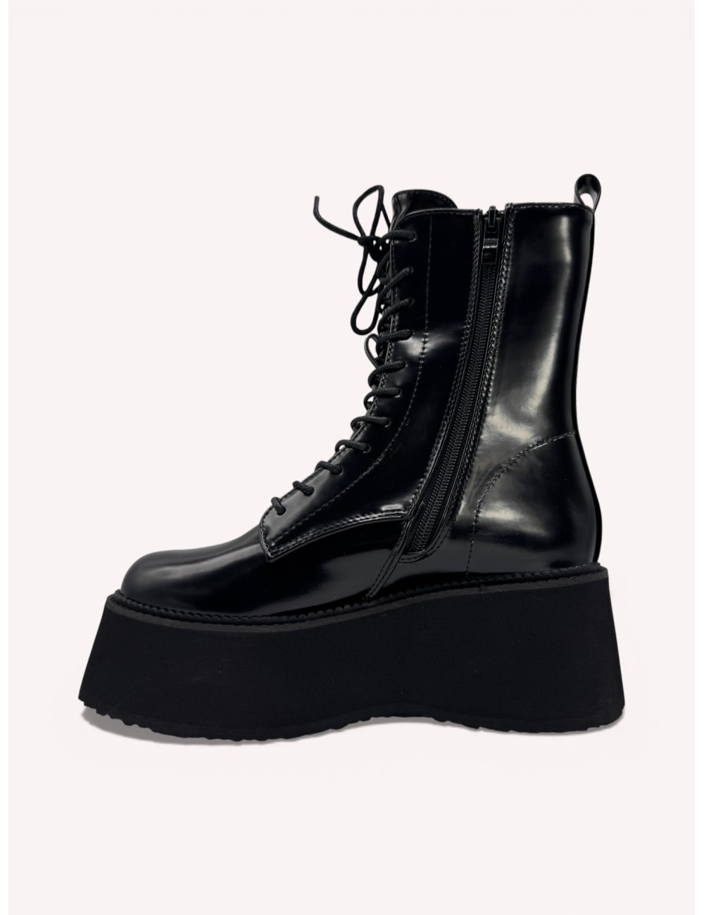 Botas militares con plataforma Frosi Noir