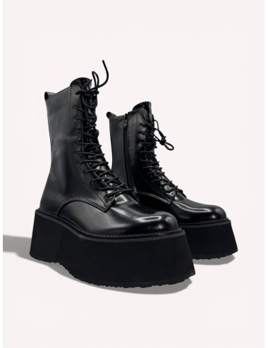 Botas militares con plataforma Frosi Noir