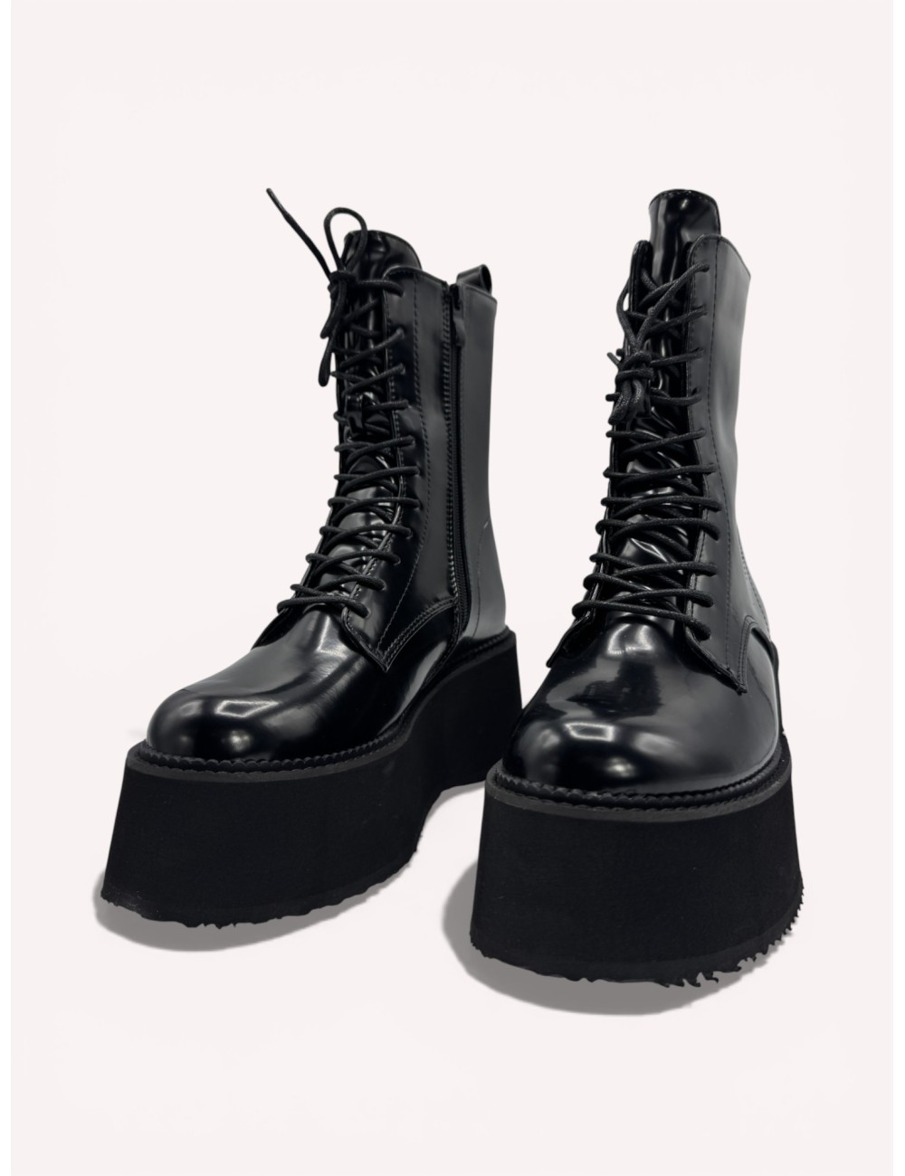 Botas militares con plataforma Frosi Noir