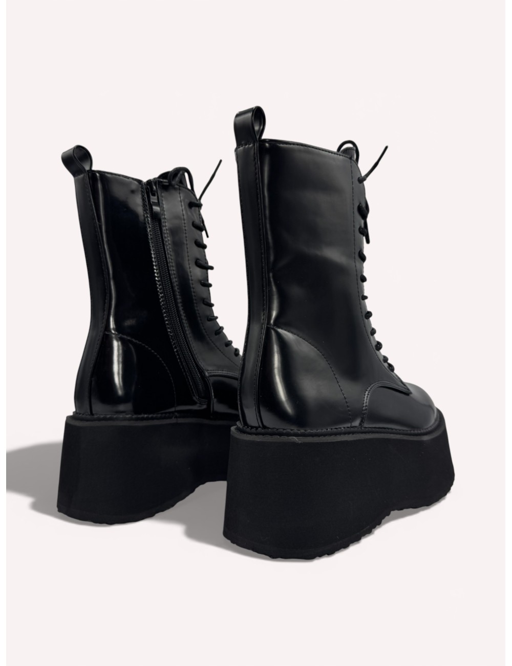Botas militares con plataforma Frosi Noir