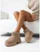 Botas de Nieve con Plataforma Caorso Khaki