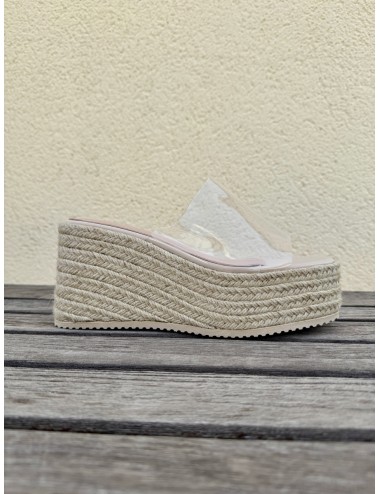 Sandalias con plataforma Rassa Beige