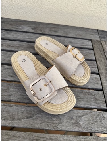 Sandalias Giana Erminio Beige