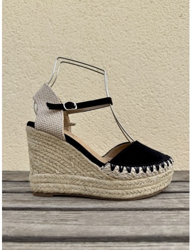 Sandalias con Esparto Luciani Noir