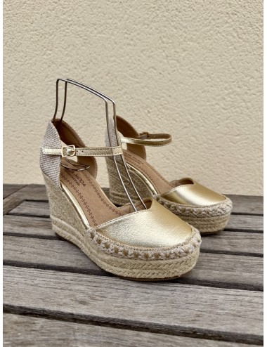 Sandalias con Esparto Luciani Gold