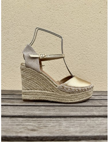 Sandalias con Esparto Luciani Gold
