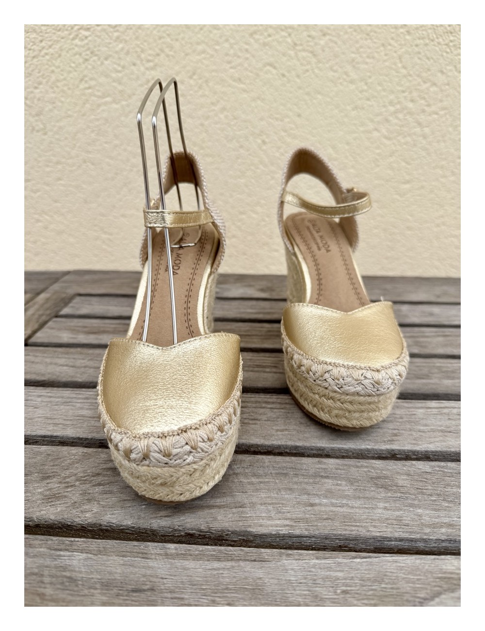 Sandalias con Esparto Luciani Gold