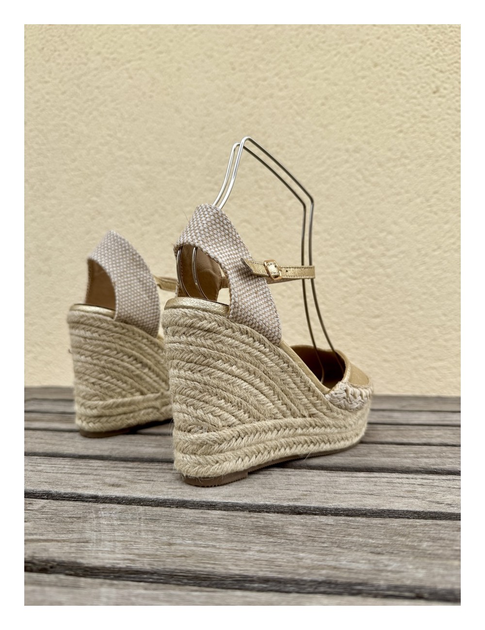 Sandalias con Esparto Luciani Gold