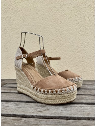 Sandalias con Esparto Luciani Khaki