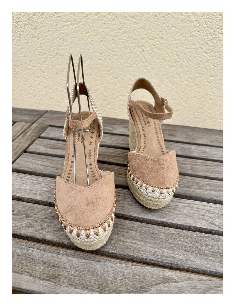 Sandalias con Esparto Luciani Khaki
