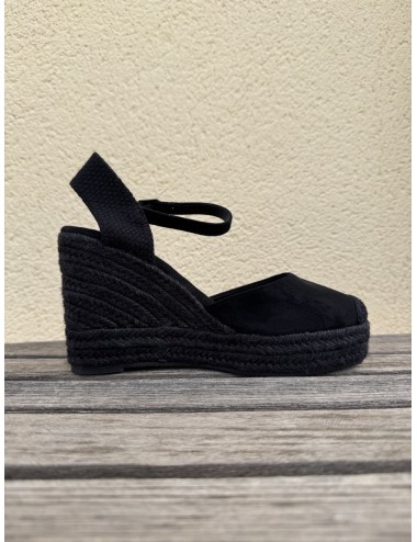 Sandalias con cuña Giugli Noir
