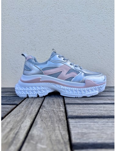 Tenis de suela gruesa Atrani Silver