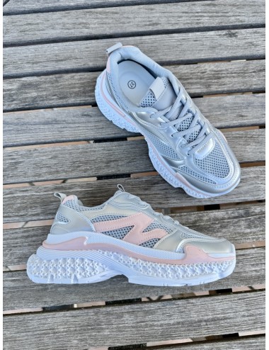 Tenis de suela gruesa Atrani Silver